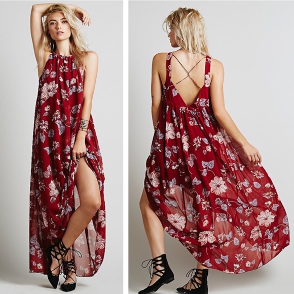 Free People Dresses & Skirts - FREE PEOPLE FLOAT ON A SUNBEAM MAXI DRESS